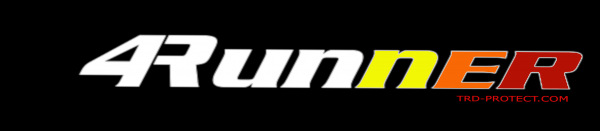 4runner logo with retro colors